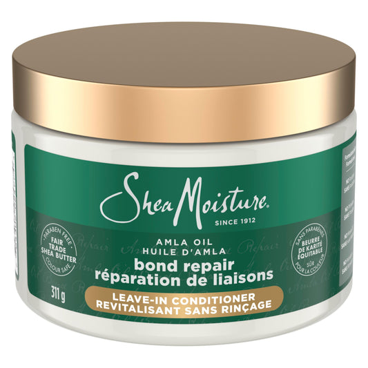 SheaMoisture Amla Oil Bond Repair Leave-In Conditioner with Restorative HydroPlex Infusion to Strengthen Hair, 311g