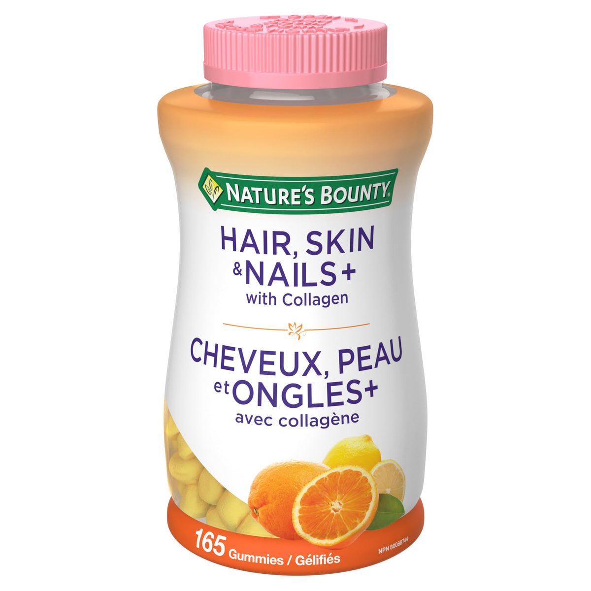 NATURE'S BOUNTY Hair, Skin & Nails Plus Collagen, Maintains Health Of Hair, Skin & Nails, 412.5 g