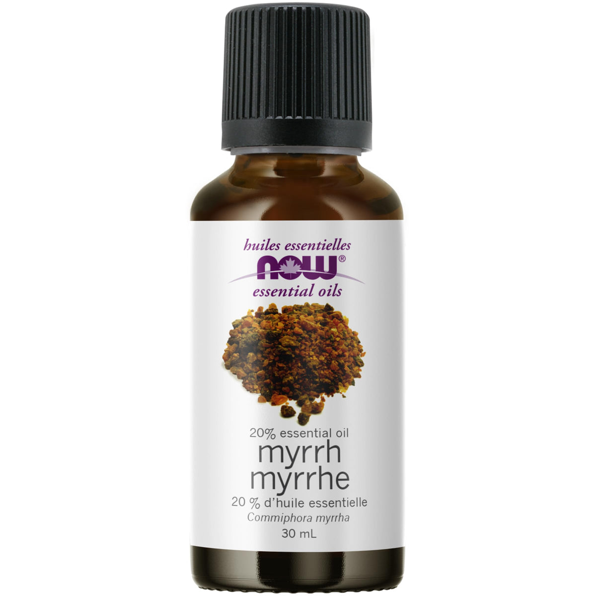 NOW Essential Oils, Myrrh Oil Blend, Steam Distilled, 100% Pure, 30mL