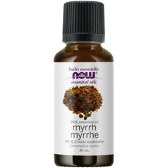 NOW Essential Oils, Myrrh Oil Blend, Meditative Aromatherapy Scent, Steam Distilled, 100% Pure,30mL