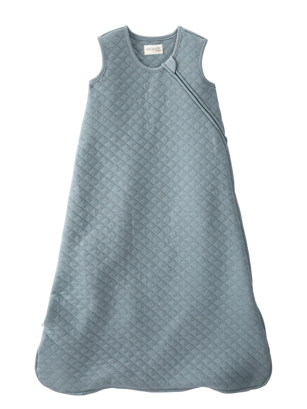 little planet by carter's Baby Organic Cotton Wearable Blanket, Creek, Medium