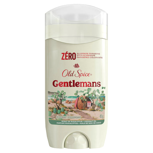 Old Spice GentleMan's Collection Deodorant Aluminum Free Eucalyptus with Coconut Oil, 85g
