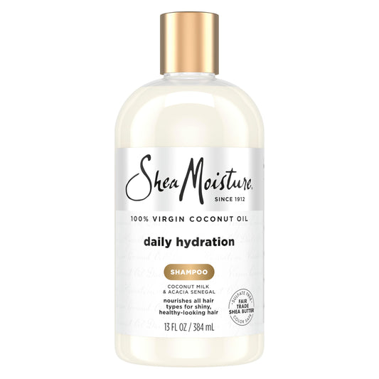 Shea Moisture Virgin Coconut Oil Daily Hydration Shampoo, 384ml