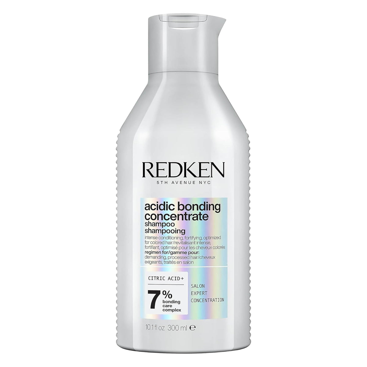 REDKEN Bonding Shampoo for Damaged Hair, Strengthens Repairs Weak Brittle, Safe Color-Treated, Sulfate-free, All Hair Types