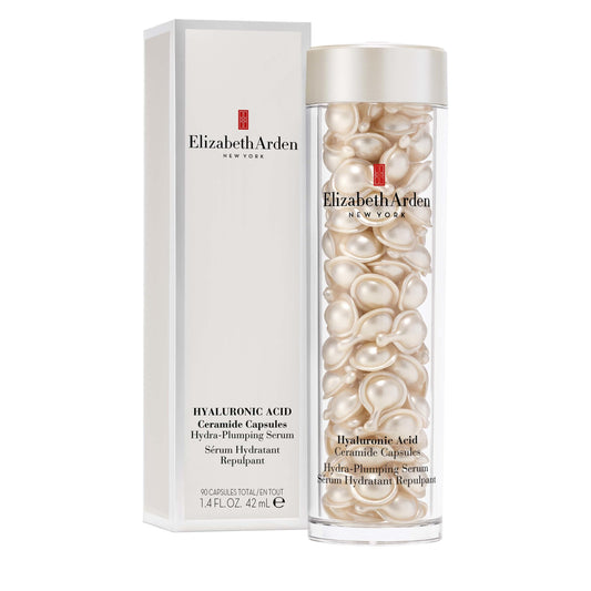 Elizabeth Arden Hyaluronic Acid Ceramide Capsules Hydra-Plumping Serum, 90 Count