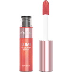 L’Oréal Paris Lumi Le Liquid Blush, Long-Lasting, High Pigment, Intense Blendable Colour, Cheek Tint, 625 Glowy Gold Pink, 10 mL