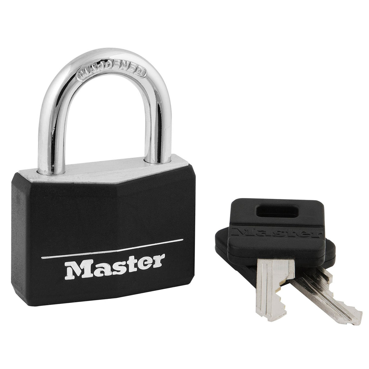 Master Lock 141D Covered Solid Body Padlock, 1-9/16-Inch Wide, 7/8-Inch Shackle