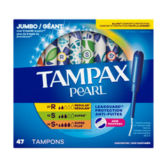 TAMPAX PEARL 24 TP RSP 2.7X 2/4/47CT