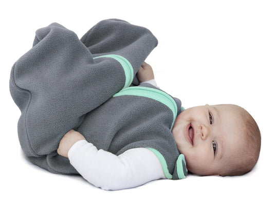 Baby Deedee Sleep nest Fleece Baby Sleeping Bag Sack, Lake Green, Large (18-36 Months)