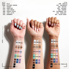 NYX PROFESSIONAL MAKEUP Jumbo Eye Pencil, Eyeshadow & Eyeliner Pencil - Black Bean (Black)