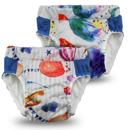 Kanga Care Lil Learnerz Training Pants, X-Large, Lava & Soar