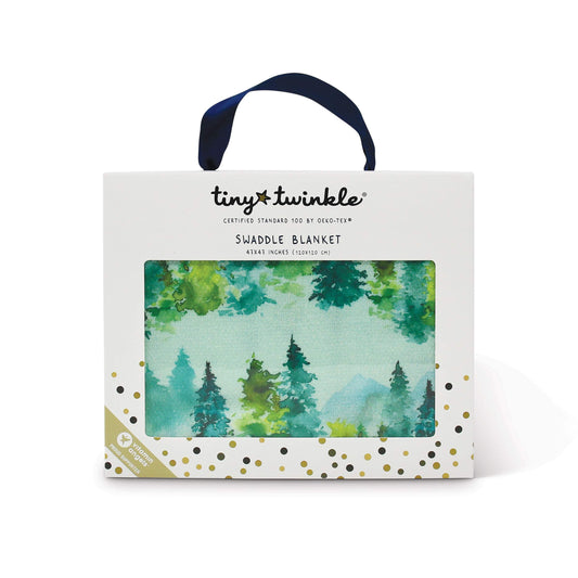 Tiny Twinkle Kaffle Swaddle Blanket - Soft and Silky Baby Blanket to wrap Newborns, Large 47 x 47 Size