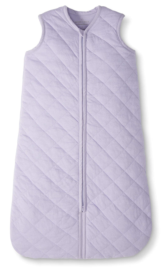 Moon and Back by Hanna Andersson Unisex Babies' Wearable Blanket Sleepwear, Purple, 3-6 Months