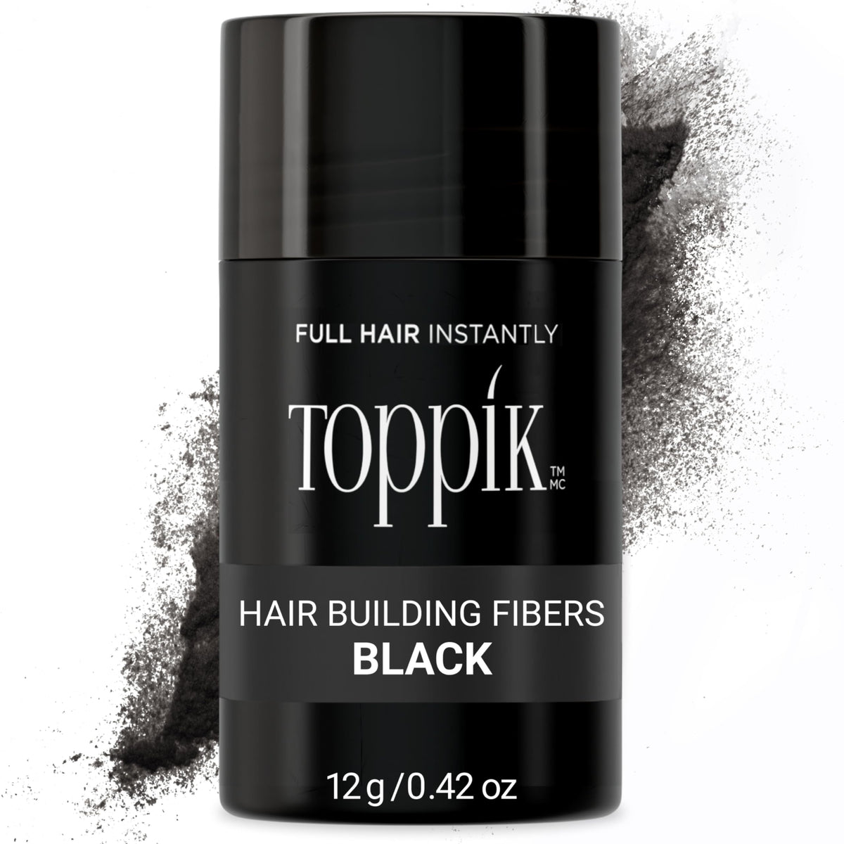TOPPIK Hair Building Fibers,12 g, Fill In Fine or Thinning Hair, Instantly Thicker Looking, Multiple Shades for Men & Women