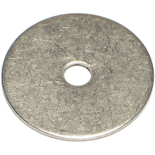 Hard-to-Find Fastener 014973180867 Fender Washers, 3/16 x 1-1/4, Piece-50, Silver