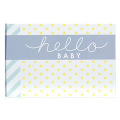 Malden Hello Baby Photo Album Holds 40 Photos, 4-Inch X 6-Inch, Multicolor