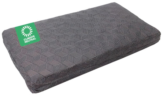 Molly Mutt Large Crib Duvet Cover- Rough Gem Print - Measures 27”x52”x5’’ - Durable - Breathable - Sustainable - Machine Washable Crib Cover