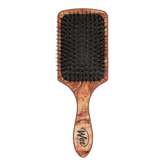 Wet Brush Detangler Hair Brush, Argan Infused Shine Enhancer - Traditional Wood - Ultra-Soft IntelliFlex Bristles - Detangling Brush Glides Through Tangles (Wet Dry & Damaged Hair) - Women & Men