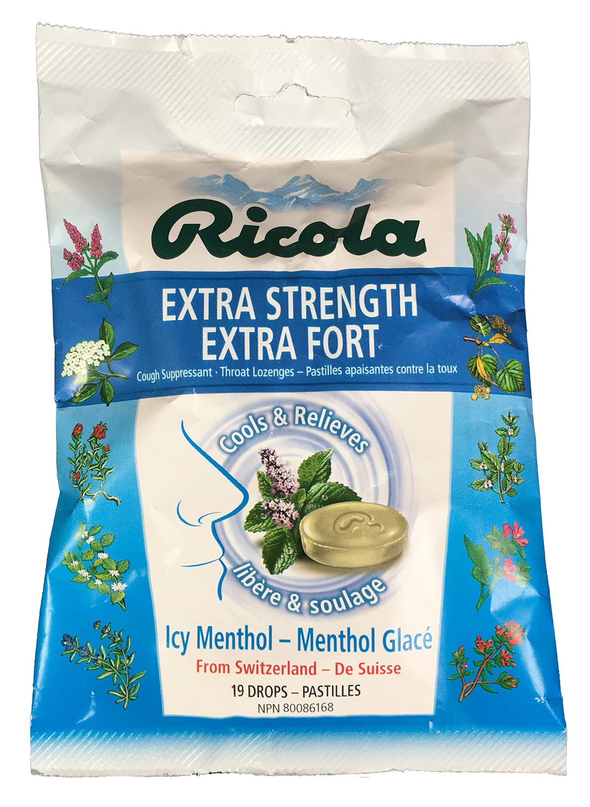 Ricola RICOLA Bag Extra Strength, 0.1 Kilogram