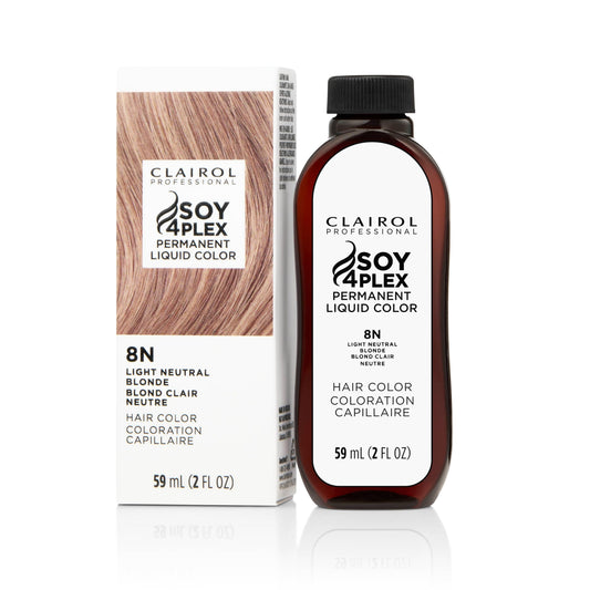 Clairol Professional Permanent Liquicolor, 8n Light Neutral Blonde, 2 Fl Oz | 59 ml - Packaging May Vary