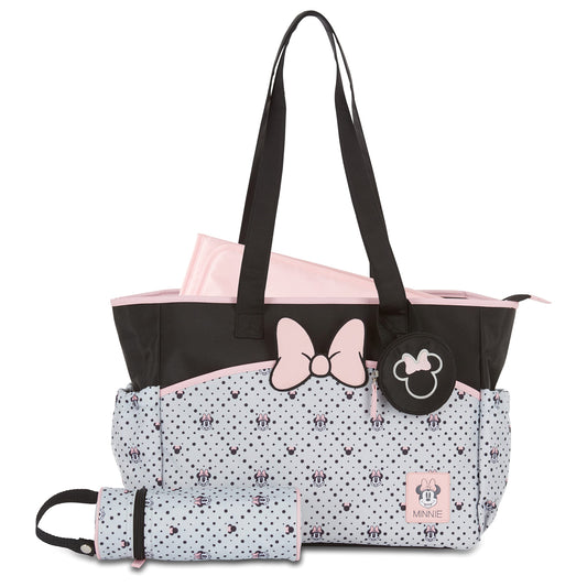 Disney Unisex Baby Diaper Bag, Mickey Mouse Print, Tote
