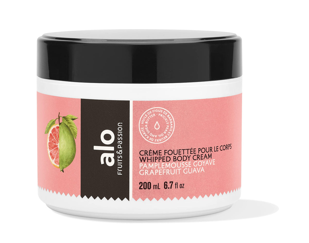 Alo Whipped Body Cream by Fruits & Passion - Grapefruit Guava - 200 ml