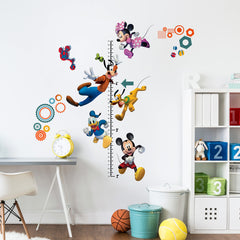 RoomMates RMK5184GC: Mickey and Friends Growth Chart Peel and Stick Wall Decals