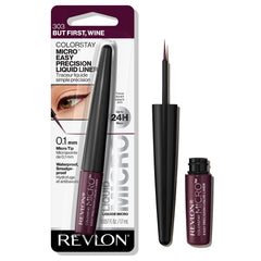 REVLON ColorStay Micro Easy Precision Liquid Liner, 303 But First, Wine (Pack of 1)