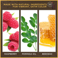 Burt’s Bees 100% Natural Lipstick, Lily Lake - 1 Tube