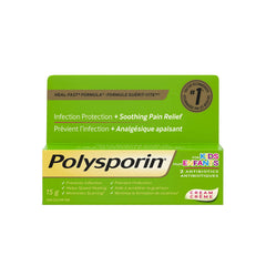 Polysporin® for Kids Cream, Antibiotic Cream for First Aid Care of Minor Burns and Cuts, 15g