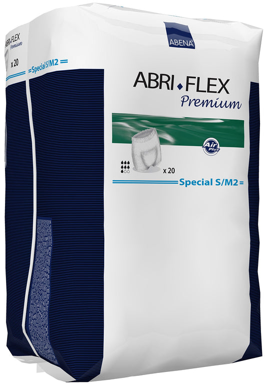 Abena Abri-Flex Special Protective Underwear, S/M2, 20 Count