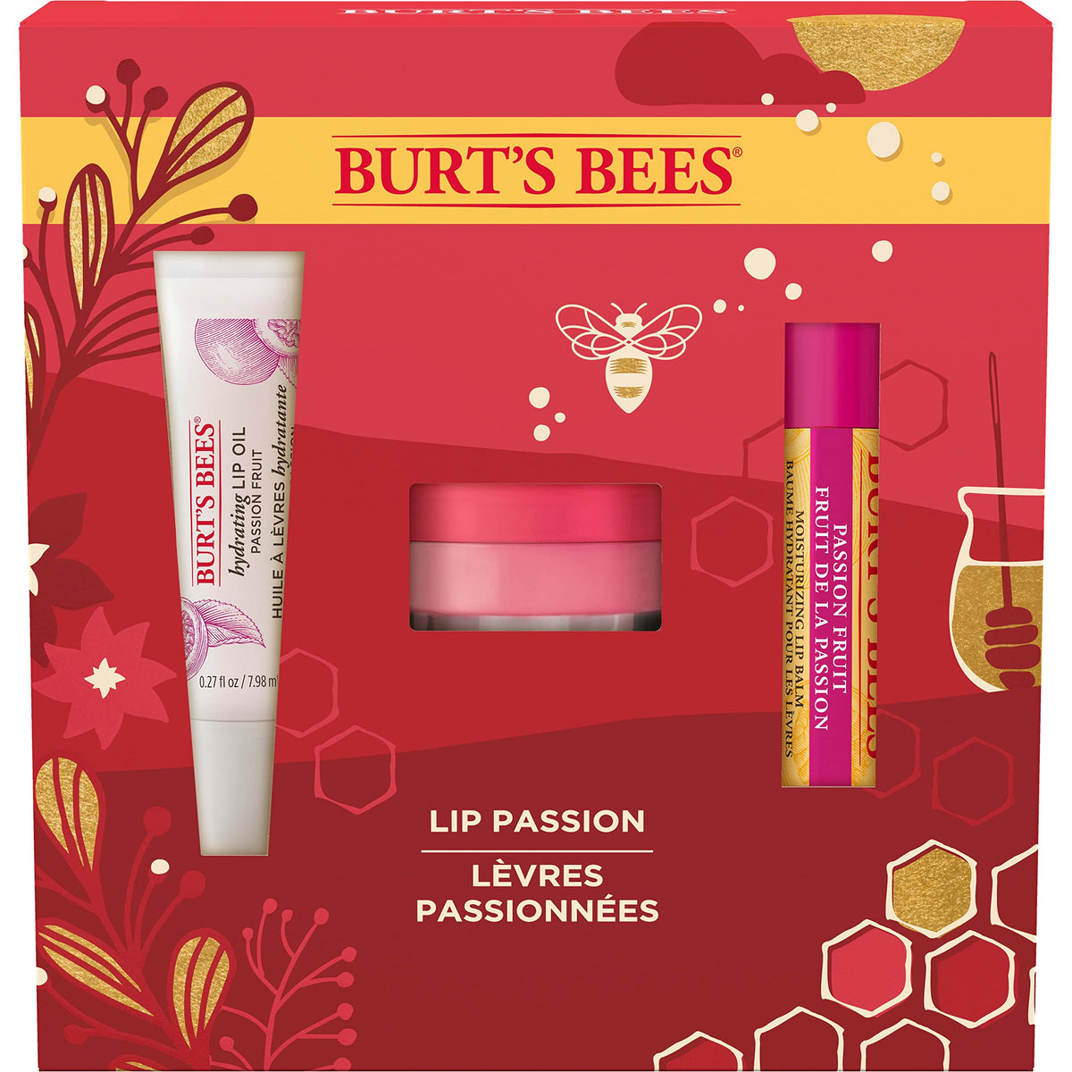 Burts Bees Burts Bees Lip Passion Gift - Kit Unisex 1 Pc