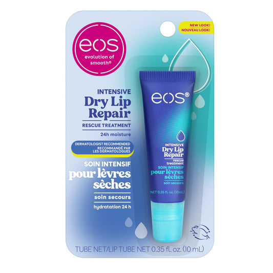 EOS Lip Repair - Extra Dry Lip Treatment - Conditions & Protects Severely Dry Lips - Hypoallergenic - Immediate 24-Hour Moisture, 0.35 ounces