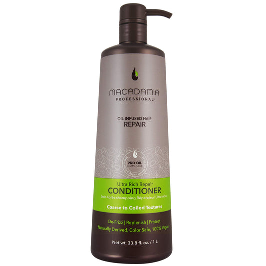 Macadamia Natural Oil Professional Ultra Rich Moisture Conditioner, 33.8 Oz, 33.8 ounces