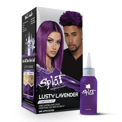 SPLAT Purple Hair Dye - Semi Permanent Hair Colour Lasts Up to 30 Washes - Lusty Lavender Hair Dye 1 Count (Pack of 1)