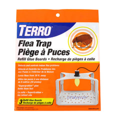 TERRO Flea Trap Refill Pack of Glue Cards for T230 Indoor Flea Trap - 3 Count (Pack of 1) - T231