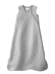 little planet by carter's Unisex-Baby Baby Organic Cotton Wearable Blanket, Grey, Medium