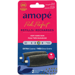 Amope Pedi Perfect Electronic Foot File Refills, 2 Count, Extra Coarse