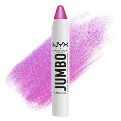NYX PROFESSIONAL MAKEUP, Jumbo Multi-Use Face Stick, Highlighter, Pearl Finish, Vegan Formula - Blueberry Muffin