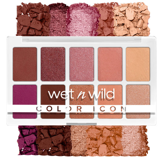 Wet n Wild Color Icon 10-Pan Palette Pink Heart & Sol, 0.42 Ounce (Pack of 1)