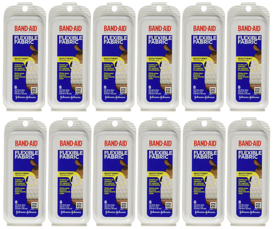 Band-Aid 8 Count (12 Pieces) Travel Pack