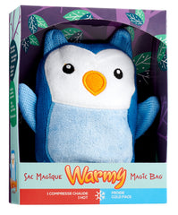 Magic Bag Warmy Ollie the Owl - Hot and Cold Compress, Reusable Microwave Heating Pad, 0.8 lb