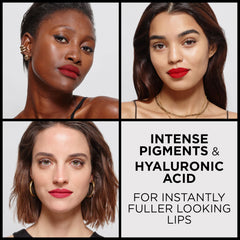 L’Oréal Paris Colour Riche Intense Volume Matte Lipstick - Up to 16H Wear, infused with HYALURONIC ACID - Le Mauve Indomptable, 1.8 g