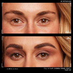 NYX PROFESSIONAL MAKEUP Fill & Fluff Eyebrow Pomade Pencil, Taupe, Day Dream, Pack of 1 (0800897188023)