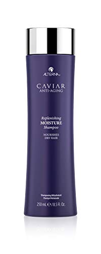 Alterna Caviar Anti-Aging Replenishing Moisture Shampoo 250 mL | For Dry, Brittle Hair | Protects, Restores & Hydrates | Paraben & Sulfate Free