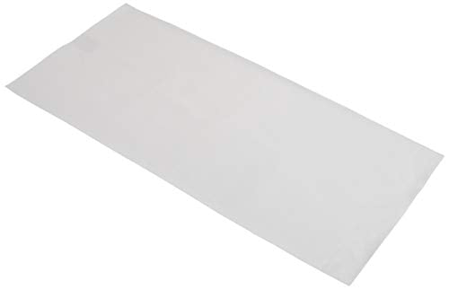 Babydoll Bedding Moses Basket Waterproof Flat Mattress Protector - Size: 13"x27", White