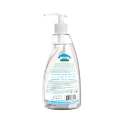 Aleva Naturals Hypoallergenic Bottle and Dish Wash Liquid - Plant-Based and Fragrance-Free Formula, Dish Soap to Clean Baby Feeding Cups and Breast Pumps - 500ml Clear