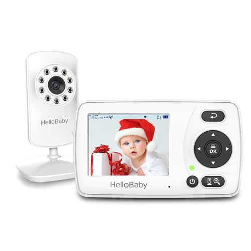 HelloBaby Video Baby Monitor HB30, Black