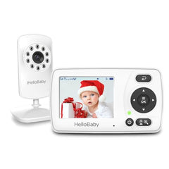 HelloBaby Video Baby Monitor HB30, Black