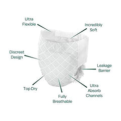 Bambo Nature Eco Friendly Dreamy Night Pants for Girls 8-15 Years 10ct